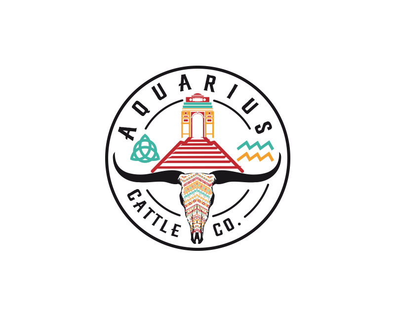 Logo Design entry 2747474 submitted by bartous to the Logo Design for Aquarius Cattle Co. run by Ryland1