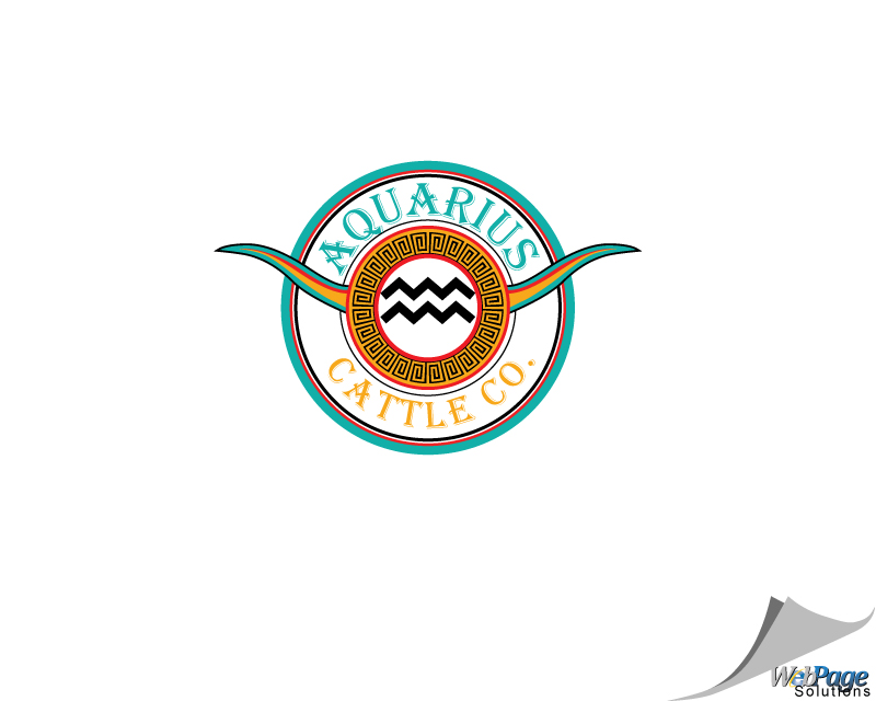 Logo Design entry 2747983 submitted by webpagesol to the Logo Design for Aquarius Cattle Co. run by Ryland1