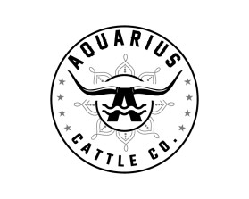 Logo Design Entry 2739772 submitted by ninjadesign to the contest for Aquarius Cattle Co. run by Ryland1