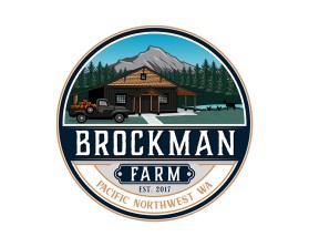 Logo Design Entry 2740477 submitted by Husn Art to the contest for Brockman Farm run by BrockmanFarm