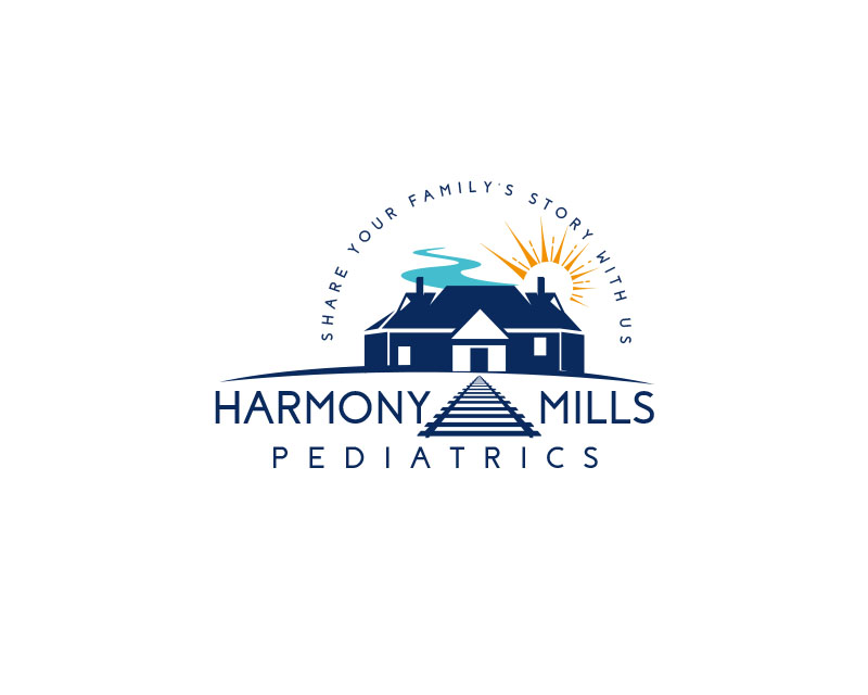 Logo Design entry 2747902 submitted by bartous to the Logo Design for Harmony Mills Pediatrics run by ditursi