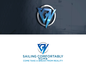 Logo Design Entry 2742356 submitted by wadi to the contest for Sailing Comfortably Numb run by hangargllc