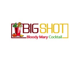 Logo Design entry 2741312 submitted by ukingsatriani to the Logo Design for Big Shot Bloody Mary Cocktail run by Rrjuarez209