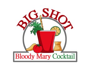 Logo Design entry 2741271 submitted by ukingsatriani to the Logo Design for Big Shot Bloody Mary Cocktail run by Rrjuarez209