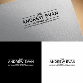 Logo Design Entry 2753544 submitted by smuda960 to the contest for THE ANDREW EVAN COMPANY LLC run by eichone