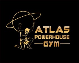 Logo Design entry 2743423 submitted by Ichsany to the Logo Design for Atlas Powerhouse Gym run by Aeronica5