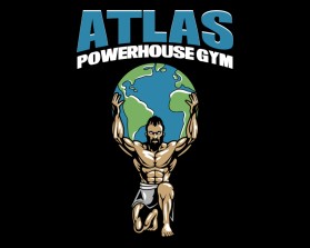 Logo Design entry 2744491 submitted by CUPU to the Logo Design for Atlas Powerhouse Gym run by Aeronica5