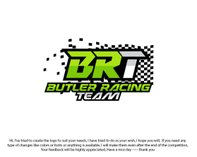 Logo Design Entry 2753013 submitted by ENVIRON to the contest for Butler Racing Team run by butleracing