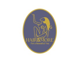 Logo Design Entry 2745238 submitted by moramir to the contest for Hair & More run by ruddy