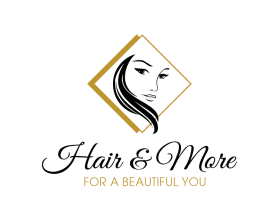 Logo Design Entry 2745678 submitted by azbim to the contest for Hair & More run by ruddy
