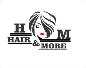 Logo Design entry 2744948 submitted by azbim to the Logo Design for Hair & More run by ruddy