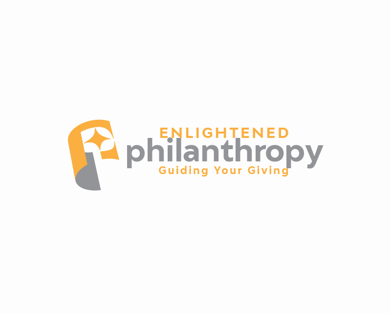 Logo Design entry 2753454 submitted by LJPixmaker to the Logo Design for enlightened philanthropy run by d2ritzinger