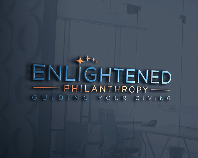 Logo Design entry 2746351 submitted by Amit1991 to the Logo Design for enlightened philanthropy run by d2ritzinger