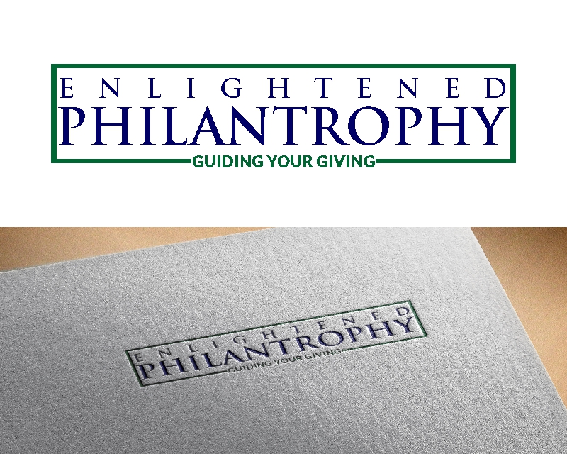 Logo Design entry 2745513 submitted by nosukar to the Logo Design for enlightened philanthropy run by d2ritzinger