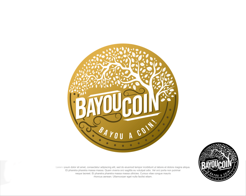 Logo Design entry 2746728 submitted by SATRI to the Logo Design for BayouCoin.com run by takeoutexpress