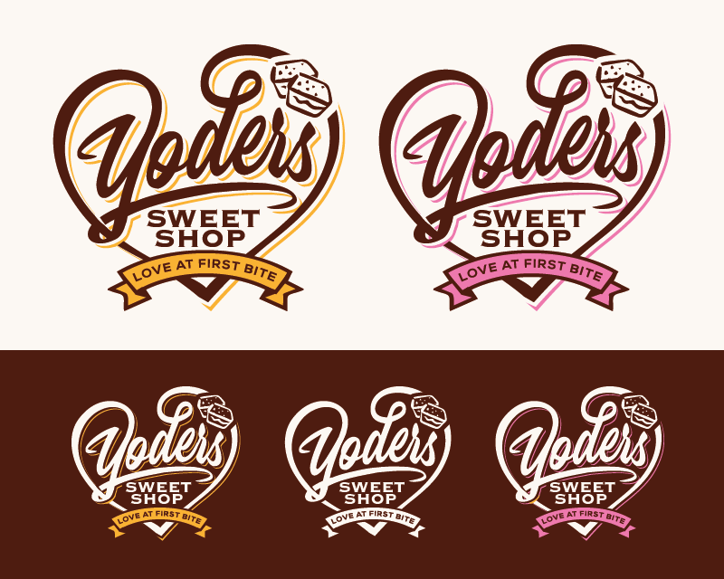Logo Design entry 2748042 submitted by me&you to the Logo Design for Yoders Sweet Shop run by yoder76