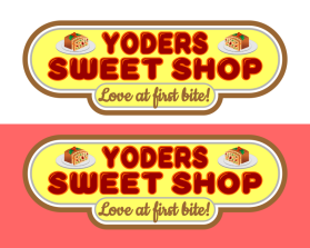 Logo Design Entry 2745760 submitted by niuxette to the contest for Yoders Sweet Shop run by yoder76