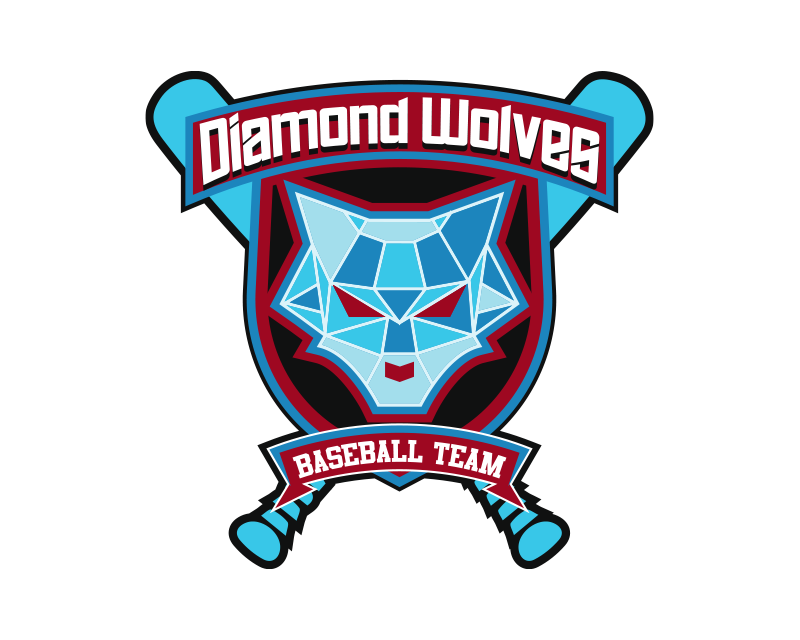 Logo Design entry 2756370 submitted by zahitr to the Logo Design for Diamond Wolves run by amywgreathouse@gmail.com