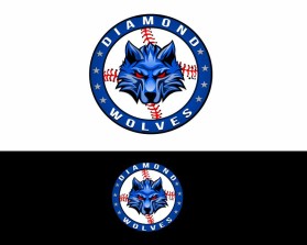 Logo Design Entry 2747042 submitted by DonzDesignz82 to the contest for Diamond Wolves run by amywgreathouse@gmail.com