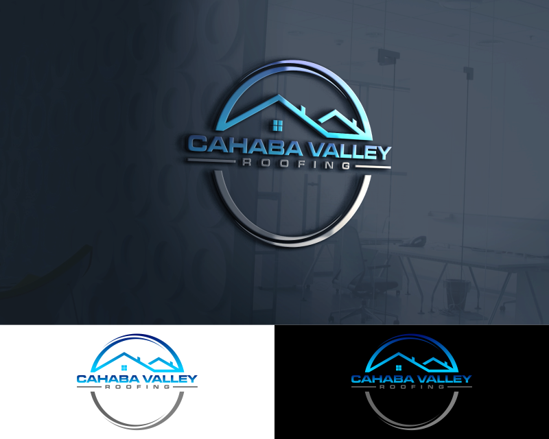 Logo Design entry 2747385 submitted by kintong to the Logo Design for Cahaba Valley Roofing run by CaylebCoker