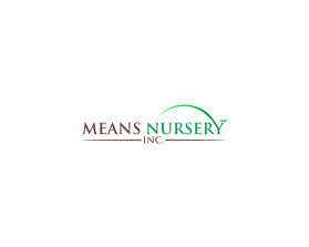 Logo Design entry 2749219 submitted by zeyhan_ali to the Logo Design for Means Nursery, Inc. run by Orenco