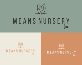 Logo Design Entry 2750675 submitted by falaq to the contest for Means Nursery, Inc. run by Orenco