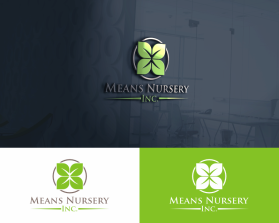 Logo Design entry 2749142 submitted by ecriesdiyantoe to the Logo Design for Means Nursery, Inc. run by Orenco
