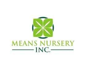 Logo Design entry 2749182 submitted by yahya97 to the Logo Design for Means Nursery, Inc. run by Orenco