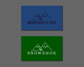Logo Design Entry 2751209 submitted by mznung to the contest for Visit Snowshoe / Visit Massanutten run by mkrempasky