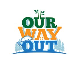 Logo Design entry 2760136 submitted by FactoryMinion to the Logo Design for Our Way Out run by Grownsk