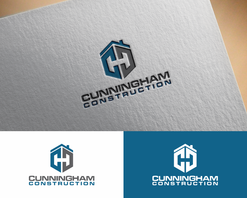 Logo Design entry 2751622 submitted by Erlando to the Logo Design for Cunningham Construction run by jimbog2000