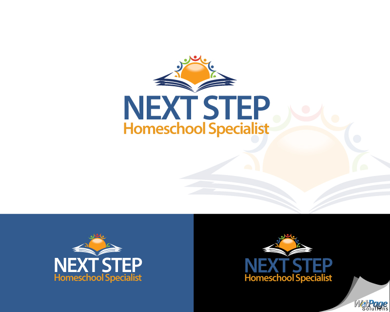 Logo Design entry 2760234 submitted by webpagesol to the Logo Design for Next Step Homeschool Specialist run by CarolSorenson