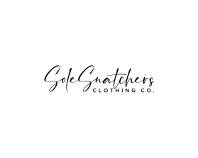 Logo Design entry 2761829 submitted by gEt_wOrk to the Logo Design for SoleSnatchers Clothing Co. run by Theedannyb