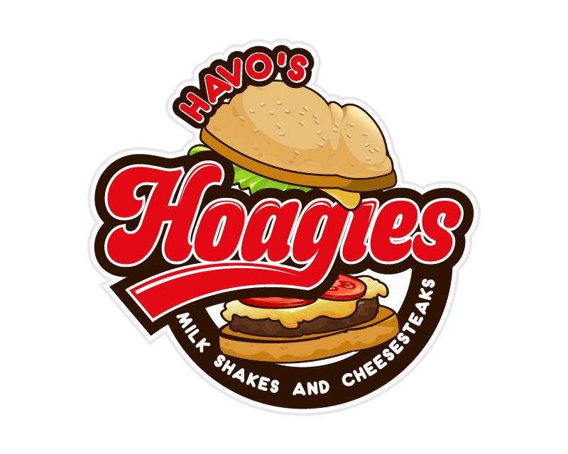Logo Design entry 2759930 submitted by Mozzarella to the Logo Design for 1. Shakin N Steakin.              or            2.  Havo's Hoagies run by Bayareafoodz