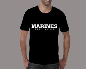 T-Shirt Design Entry 2756475 submitted by rawedeng to the contest for Marines Service Co. run by raytoz