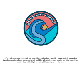 Logo Design Entry 2763489 submitted by ENVIRON to the contest for Conscious Spot Cleaning run by cashcomets