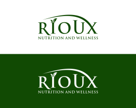 Logo Design Entry 2760768 submitted by Aldooo to the contest for Rioux Nutrition and Wellness run by crioux