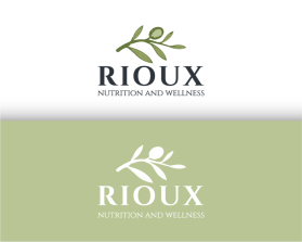 Logo Design Entry 2760690 submitted by YukiKuning to the contest for Rioux Nutrition and Wellness run by crioux