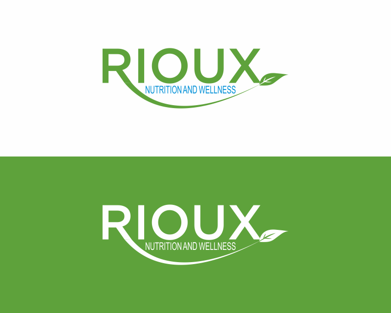 Logo Design entry 2760509 submitted by onet to the Logo Design for Rioux Nutrition and Wellness run by crioux