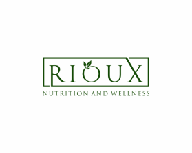 Logo Design Entry 2762984 submitted by otwSarjana to the contest for Rioux Nutrition and Wellness run by crioux