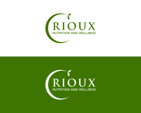 Logo Design Entry 2759476 submitted by SUKRON to the contest for Rioux Nutrition and Wellness run by crioux