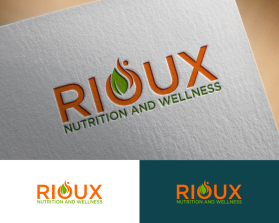 Logo Design Entry 2759950 submitted by kintong to the contest for Rioux Nutrition and Wellness run by crioux