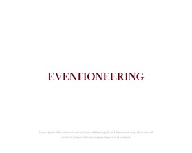 Logo Design entry 2763622 submitted by fije to the Logo Design for Eventioneering run by RobertRColeman