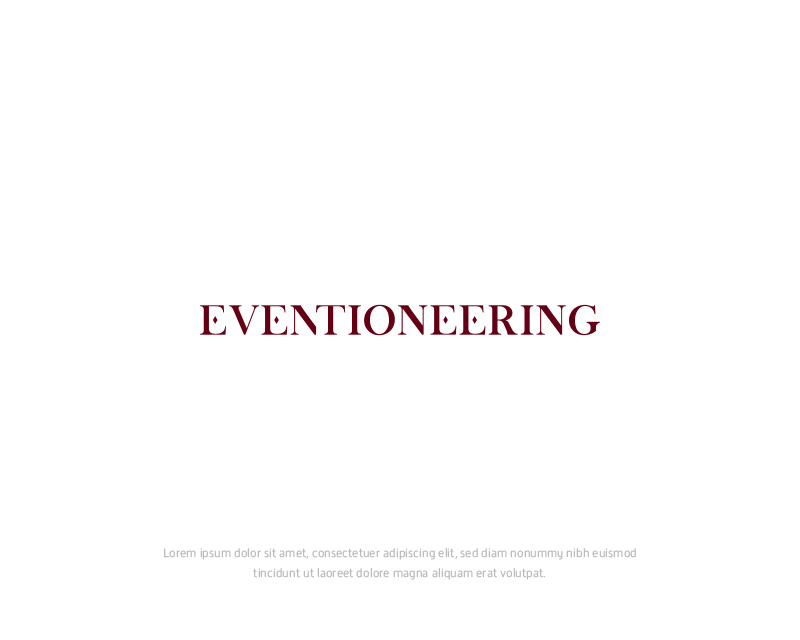 Logo Design entry 2763622 submitted by ddutta806 to the Logo Design for Eventioneering run by RobertRColeman