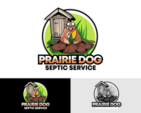 Logo Design Entry 2760542 submitted by Artezza to the contest for Prairie Dog Septic Services run by Prairedog