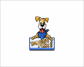 Logo Design entry 2765734 submitted by exvy to the Logo Design for DoggyFlix.com run by DogsThat