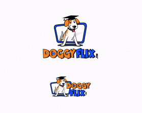 Logo Design entry 2769739 submitted by exvy to the Logo Design for DoggyFlix.com run by DogsThat