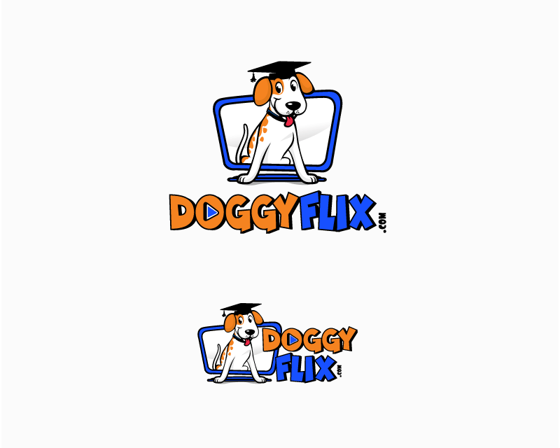 Logo Design entry 2769739 submitted by zahitr to the Logo Design for DoggyFlix.com run by DogsThat