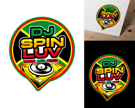 Logo Design entry 2762470 submitted by ej94 to the Logo Design for DJ Spin Luv run by chrisfong