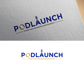 Logo Design entry 2764023 submitted by Jart to the Logo Design for PodLaunch™ run by EffortLESSLife